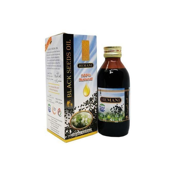 Hemani 100% Natural Pure Black Seed Oil - 125 ml